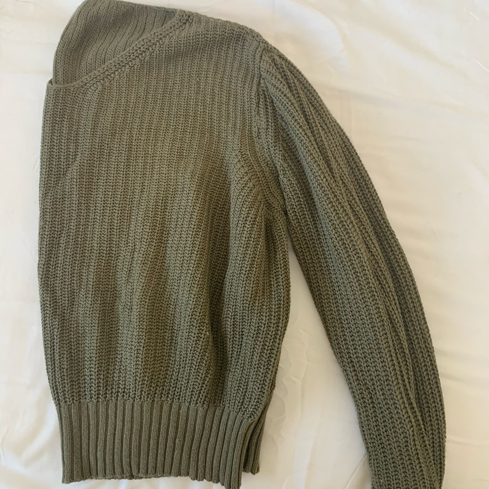 olive green vintage brandy melville sweater